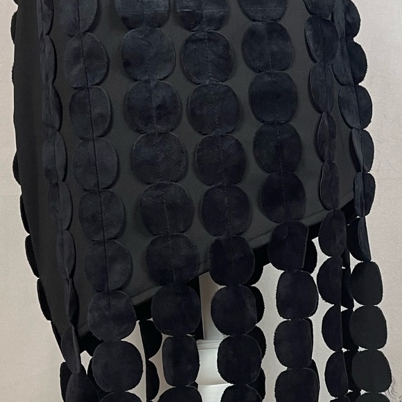 Tiffany Elegant Tassel Laser Cut Evening Mini Dress - Picture 14 of 15